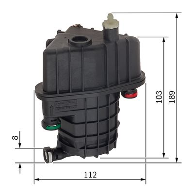 Filtre à carburant