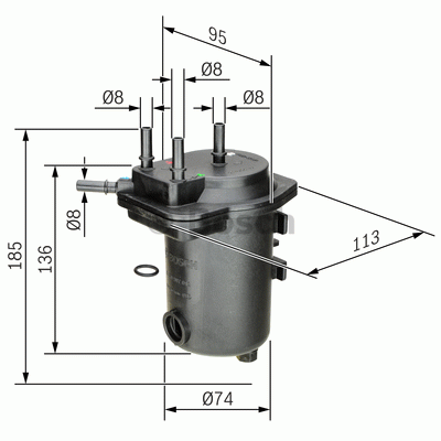 Filtre à carburant