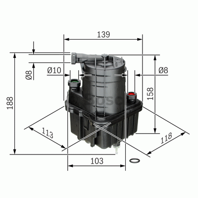 Filtre à carburant