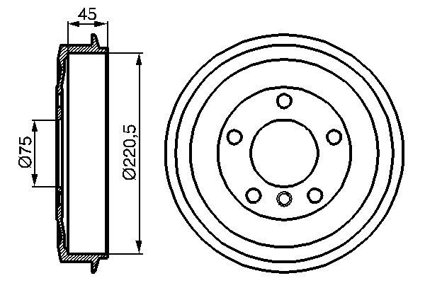 Tambour de frein