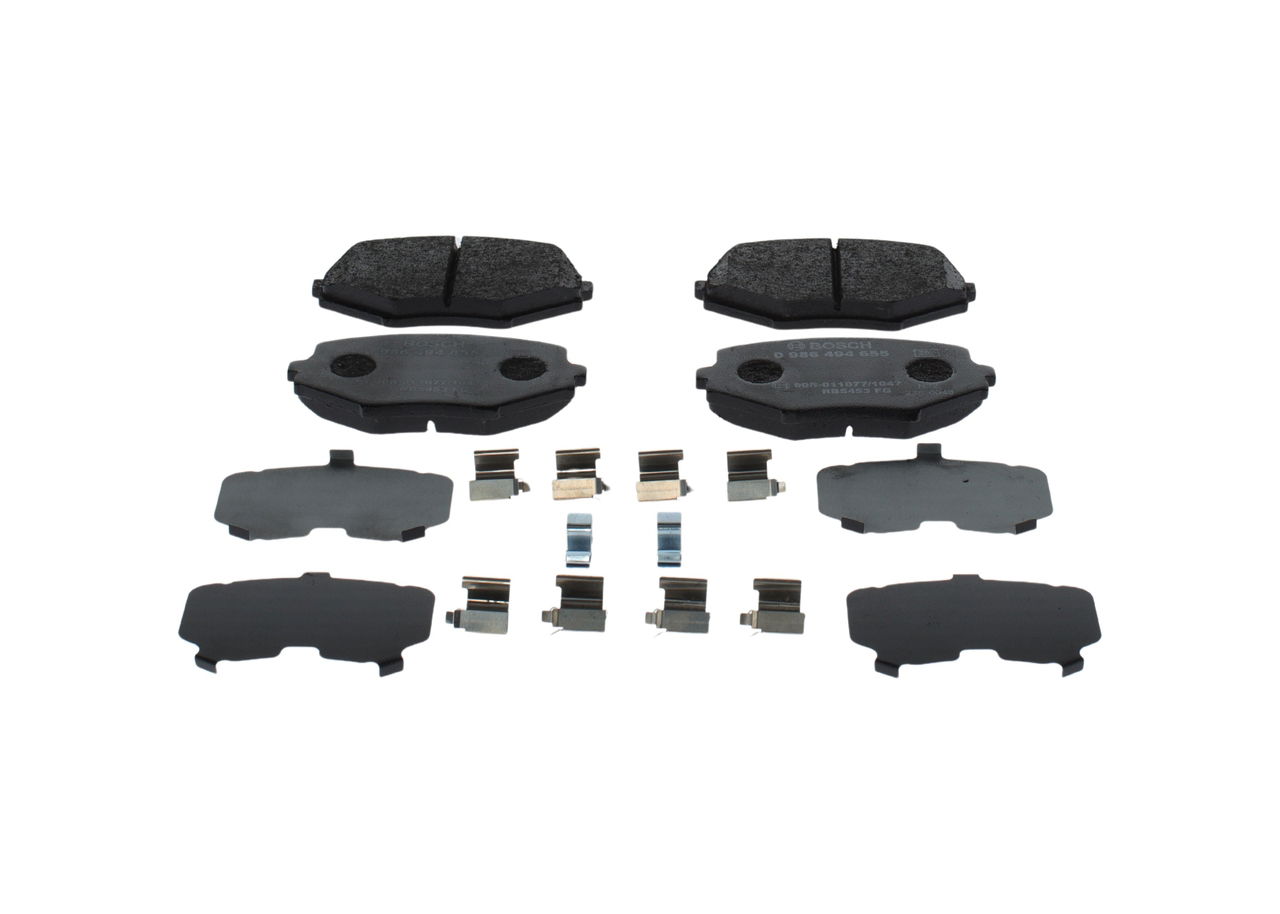 Kit de plaquettes de frein, frein à disque