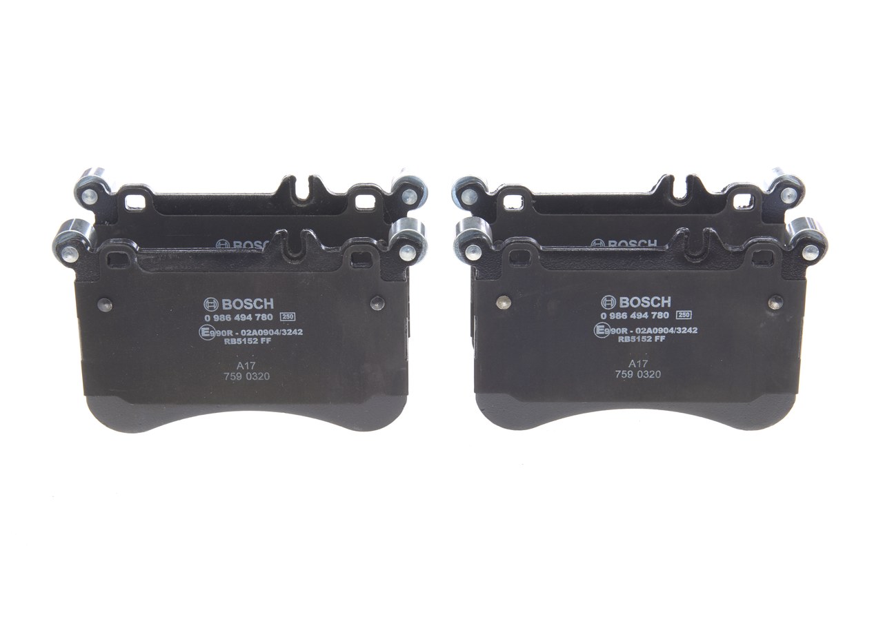 Kit de plaquettes de frein, frein à disque