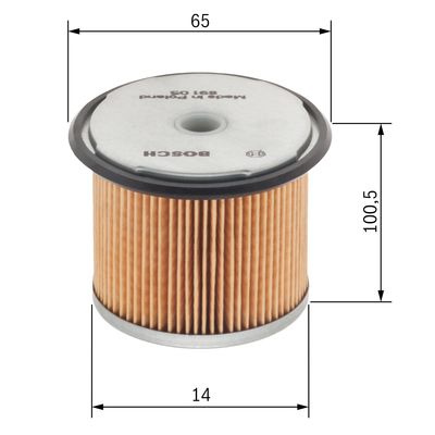 Filtre à carburant
