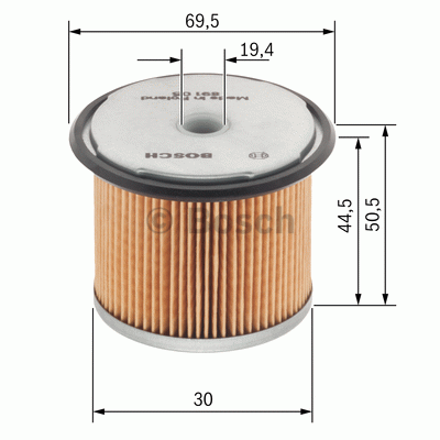 Filtre à carburant