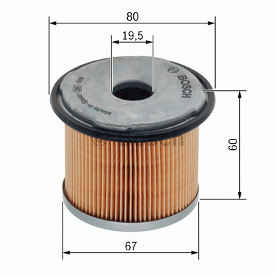 Filtre à carburant