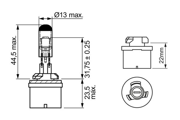 Ampoule, projecteur antibrouillard