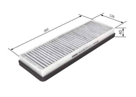 Filtre, air de l'habitacle