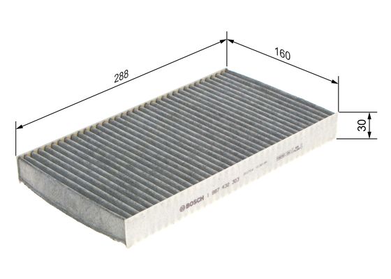 Filtre, air de l'habitacle