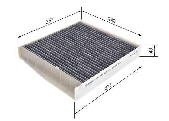 Filtre, air de l'habitacle