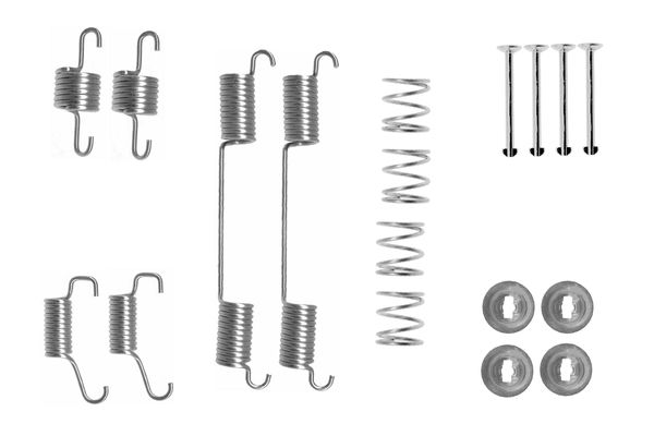 Kit d'accessoires, mâchoires de frein de stationnement