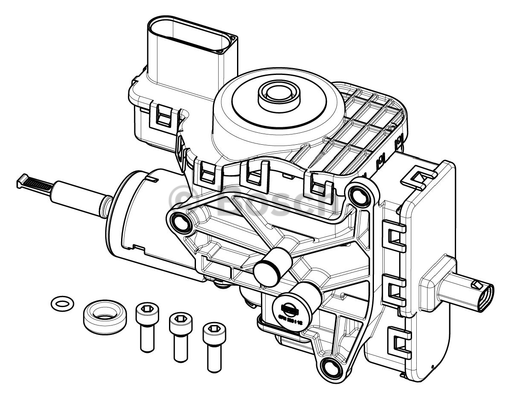 Module d'alimentation, Injection d'urée