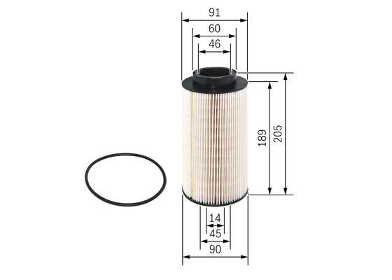 Filtre à carburant
