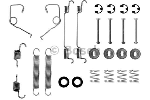 Kit d'accessoires, mâchoire de frein