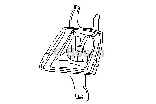 Projecteur antibrouillard