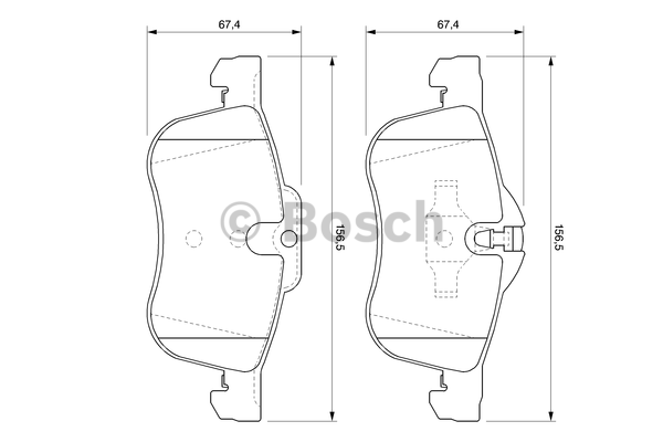 Kit de plaquettes de frein, frein à disque