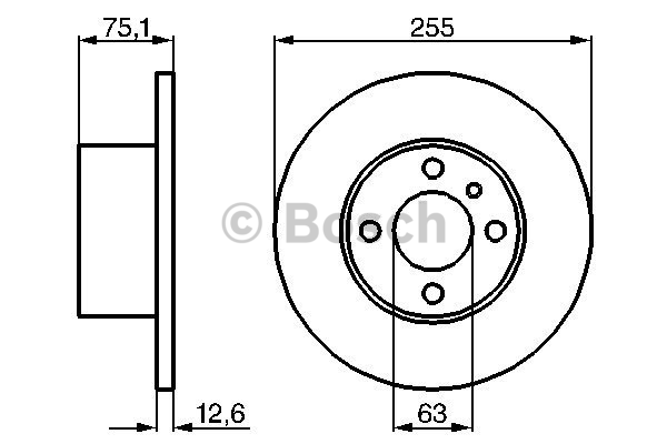 Disque de Frein (à l'unité - mini cde = 2)