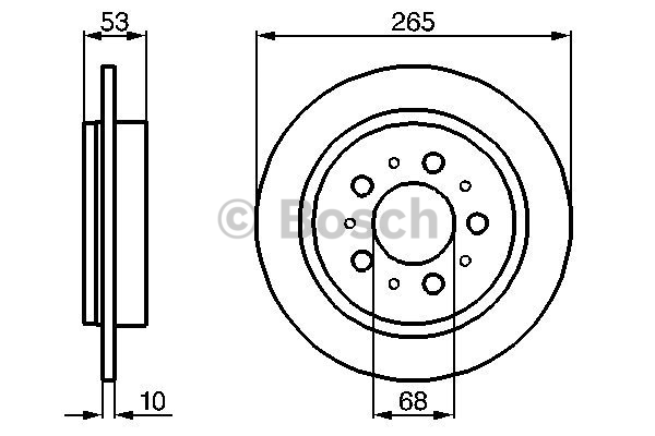 Disque de Frein (à l'unité - mini cde = 2)