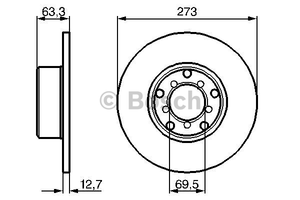 Disque de Frein (à l'unité - mini cde = 2)