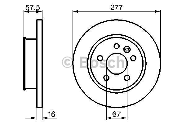 Disque de Frein (à l'unité - mini cde = 2)