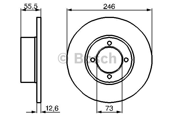 Disque de Frein (à l'unité - mini cde = 2)