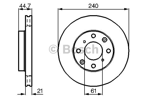 Disque de Frein (à l'unité - mini cde = 2)