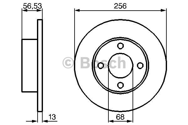 Disque de Frein (à l'unité - mini cde = 2)