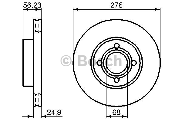 Disque de Frein (à l'unité - mini cde = 2)