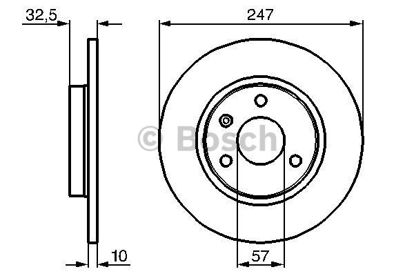 Disque de Frein (à l'unité - mini cde = 2)