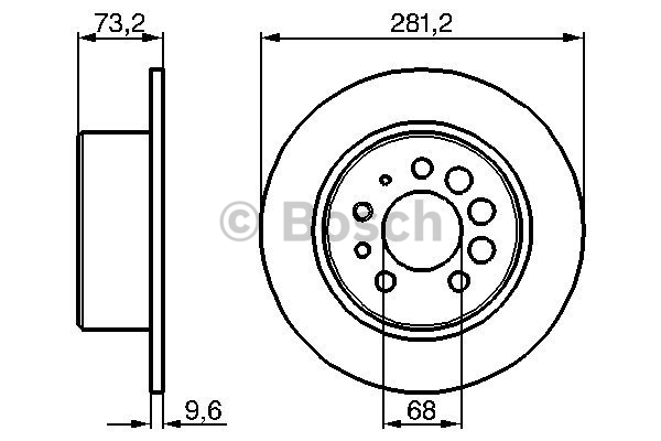 Disque de Frein (à l'unité - mini cde = 2)