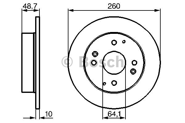 Disque de Frein (à l'unité - mini cde = 2)