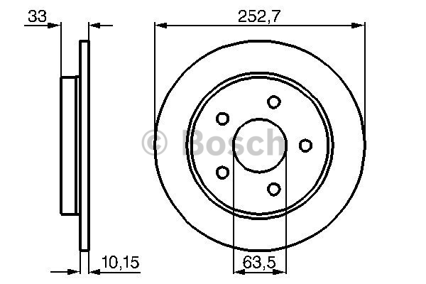 Disque de Frein (à l'unité - mini cde = 2)