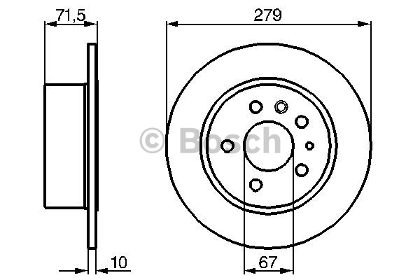 Disque de Frein (à l'unité - mini cde = 2)