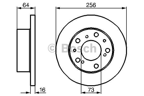 Disque de Frein (à l'unité - mini cde = 2)