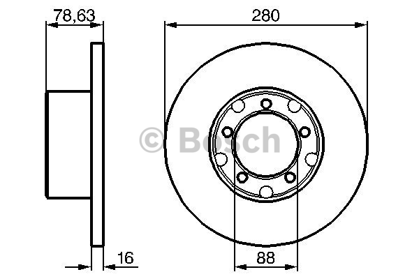 Disque de Frein (à l'unité - mini cde = 2)