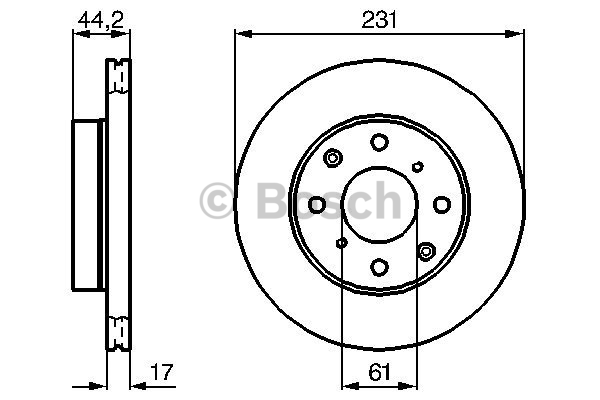 Disque de Frein (à l'unité - mini cde = 2)