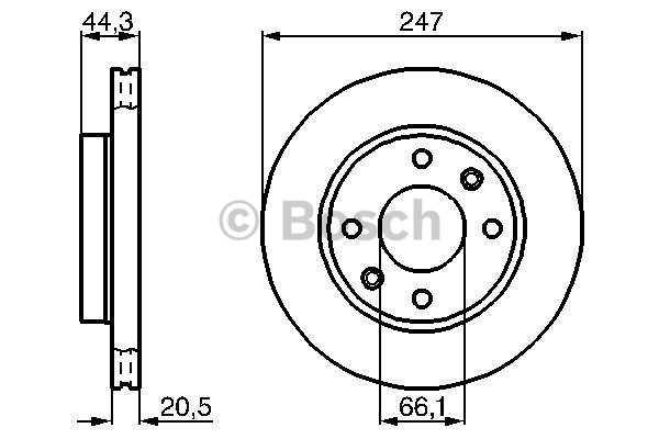 Disque de Frein (à l'unité - mini cde = 2)