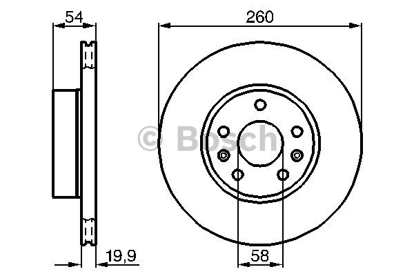 Disque de Frein (à l'unité - mini cde = 2)