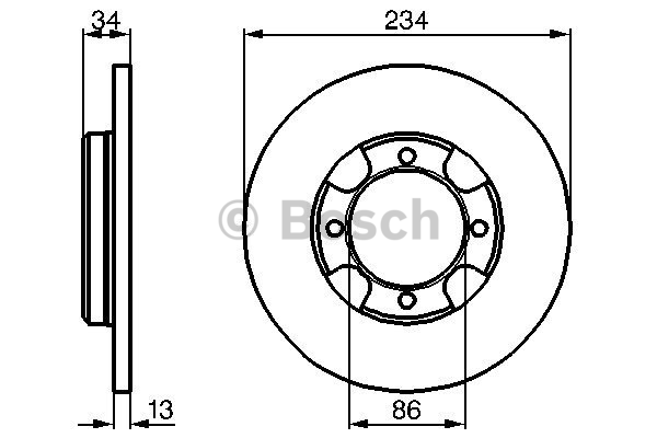 Disque de Frein (à l'unité - mini cde = 2)