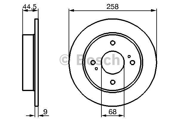 Disque de Frein (à l'unité - mini cde = 2)