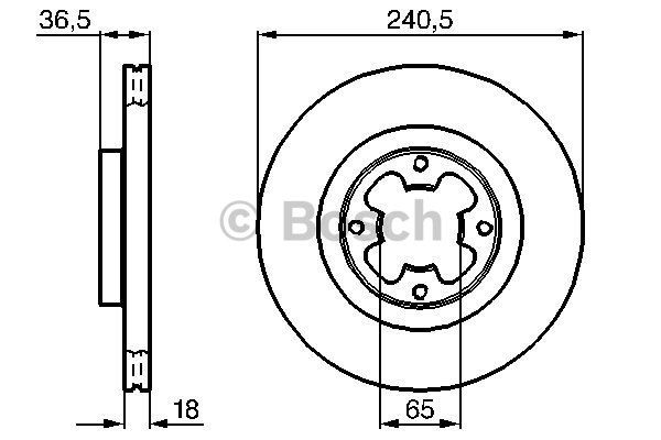 Disque de Frein (à l'unité - mini cde = 2)