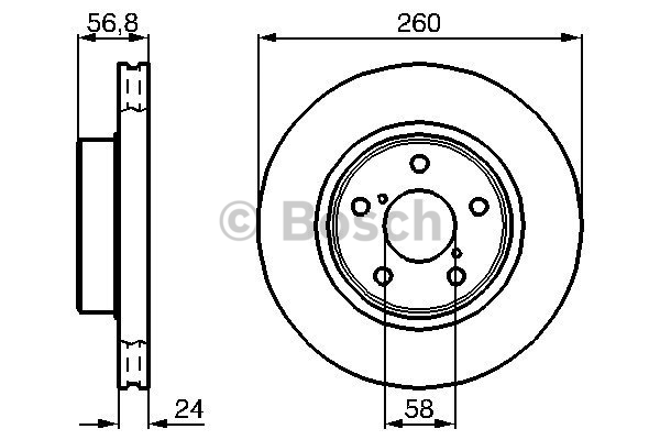 Disque de Frein (à l'unité - mini cde = 2)