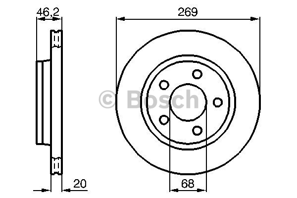 Disque de Frein (à l'unité - mini cde = 2)