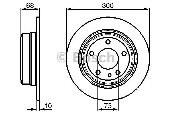 Disque de Frein (à l'unité - mini cde = 2)