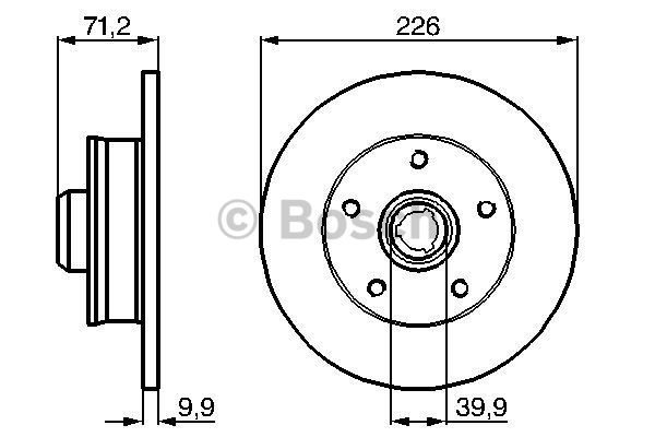 Disque de Frein (à l'unité - mini cde = 2)