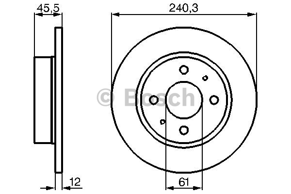 Disque de Frein (à l'unité - mini cde = 2)