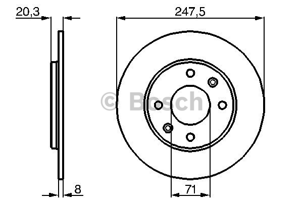 Disque de Frein (à l'unité - mini cde = 2)