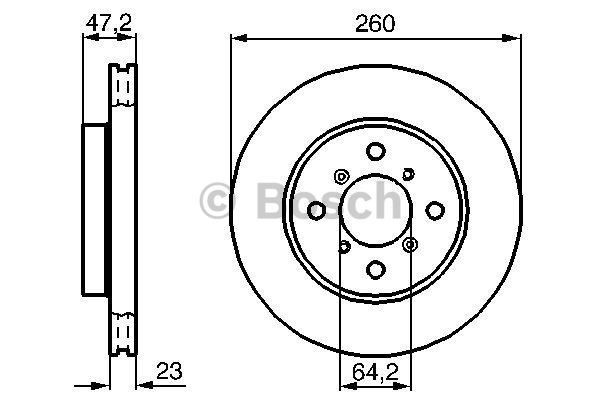 Disque de Frein (à l'unité - mini cde = 2)