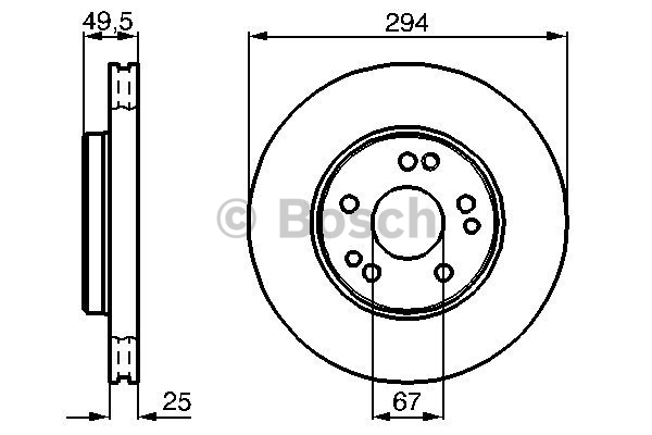 Disque de Frein (à l'unité - mini cde = 2)