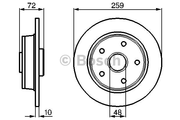 Disque de Frein (à l'unité - mini cde = 2)