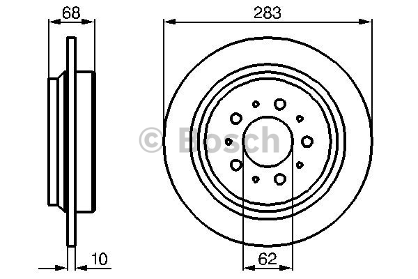 Disque de Frein (à l'unité - mini cde = 2)